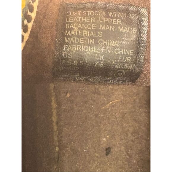 Woolrich Moccasin Slippers Women Size‎ 8.5-9.5 Brown Leather Shearling - Picture 10 of 11